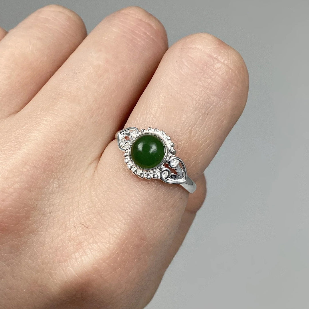 Canadian Jade Ring - Rocks and Gems Canada