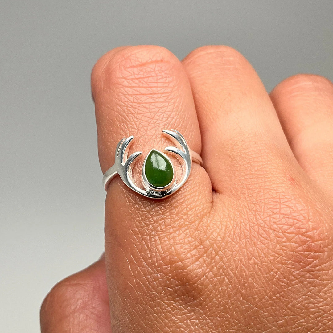 Canadian Jade Ring - Rocks and Gems Canada