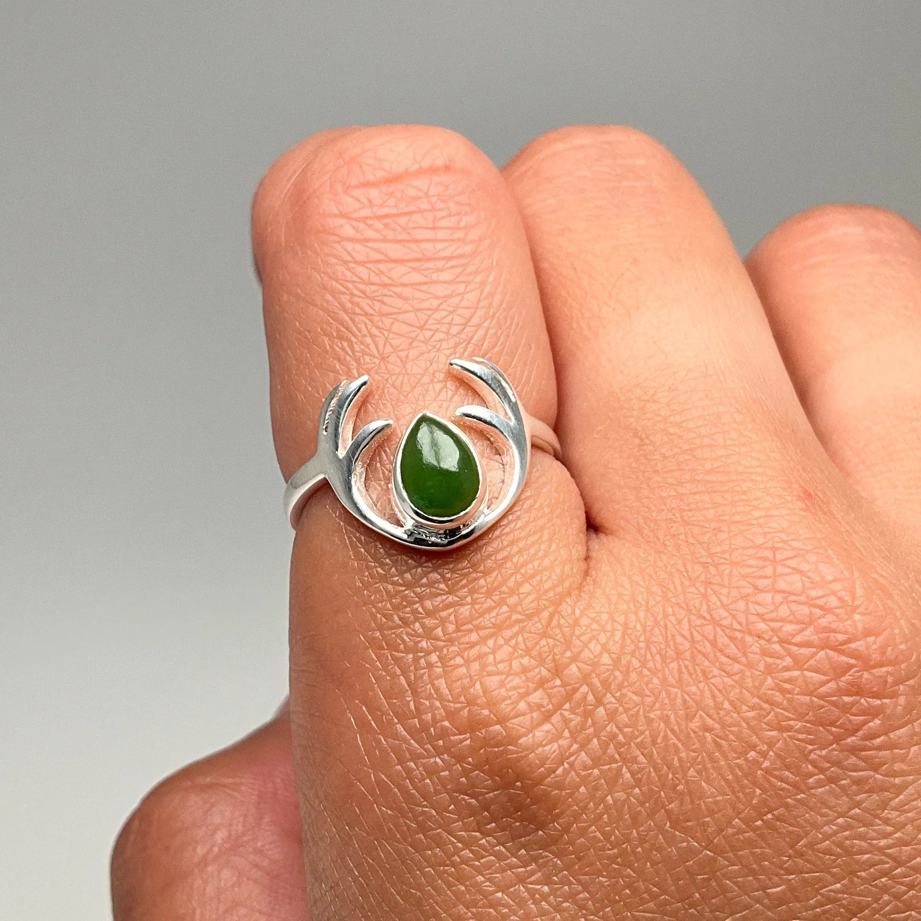 Canadian Jade Ring - Rocks and Gems Canada