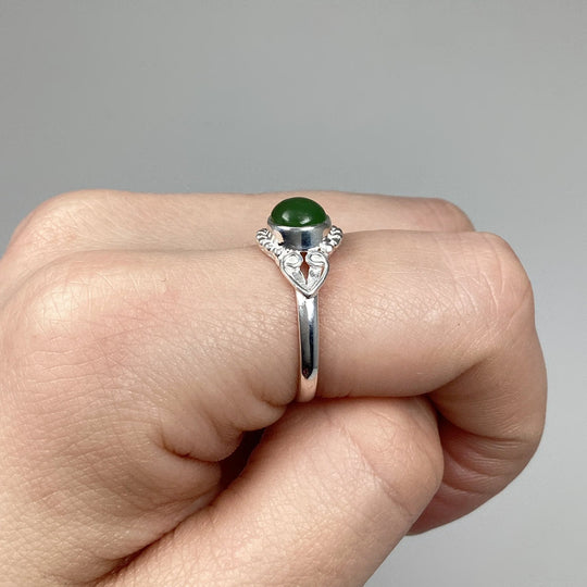 Canadian Jade Ring - Rocks and Gems Canada