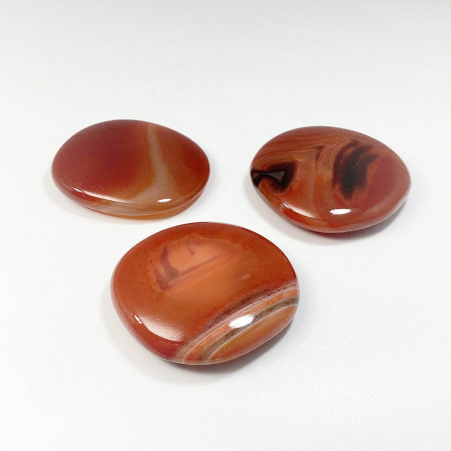 Carnelian Agate Touch Stone-Rocks and Gems Canada