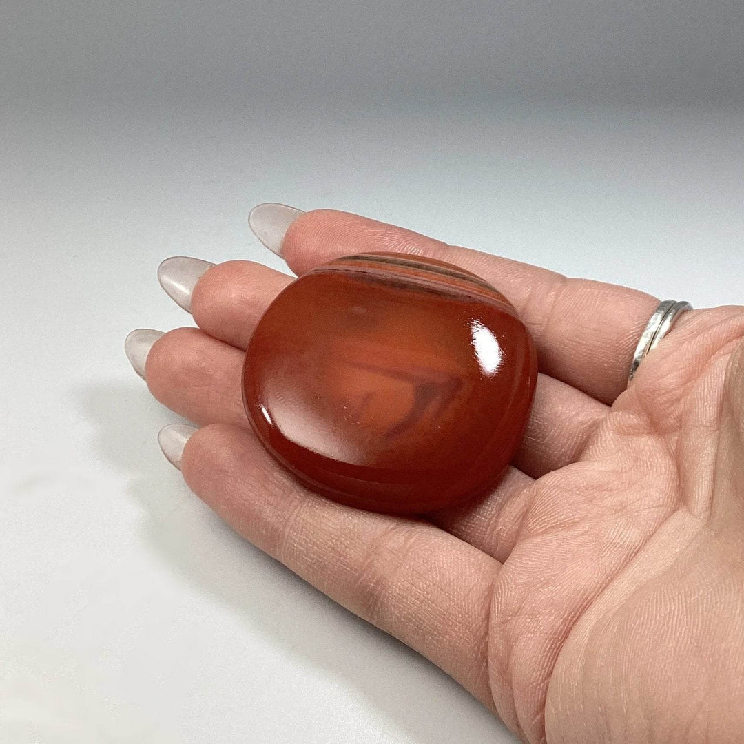 Carnelian Agate Touch Stone-Rocks and Gems Canada
