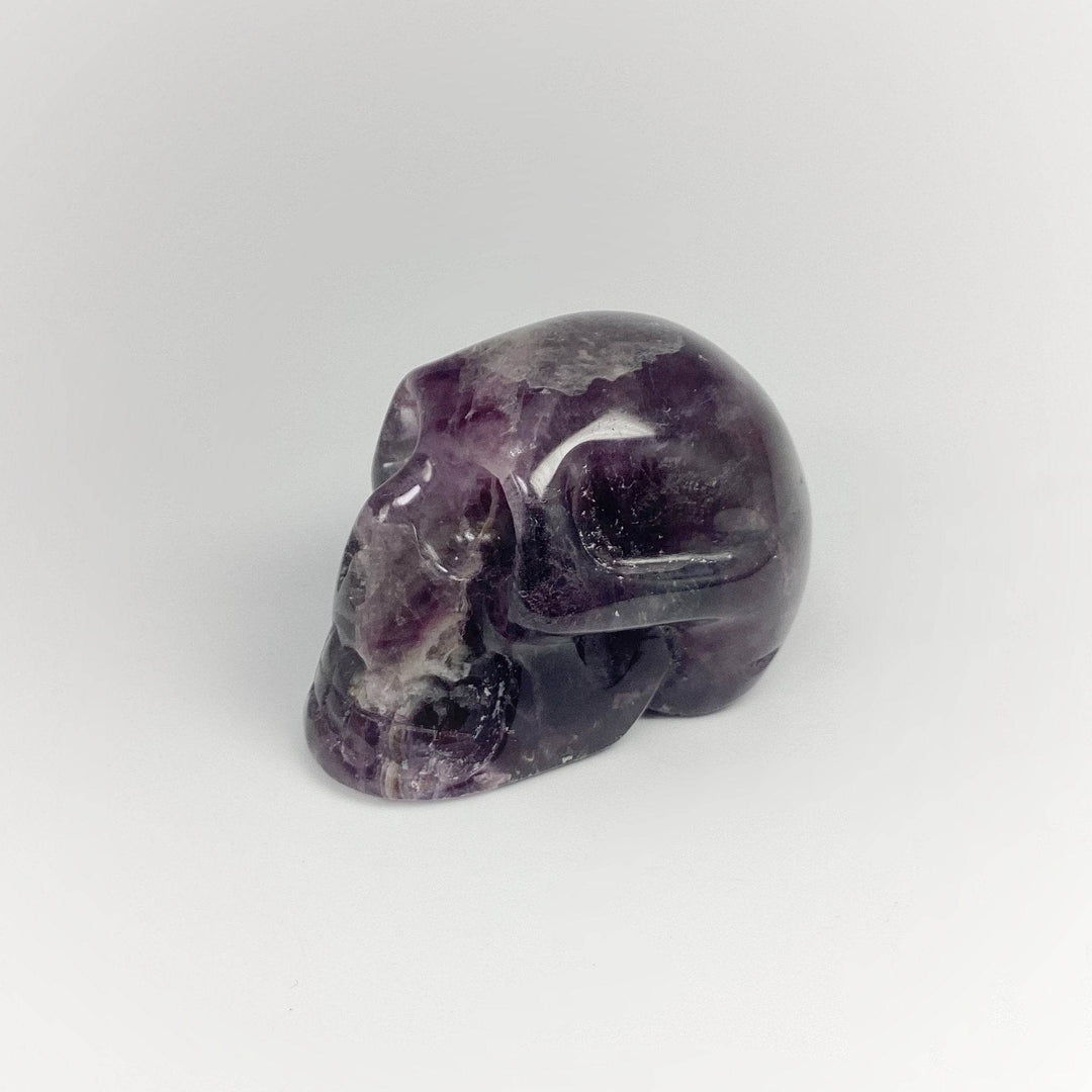 Carved Fluorite Skull-Rocks and Gems Canada