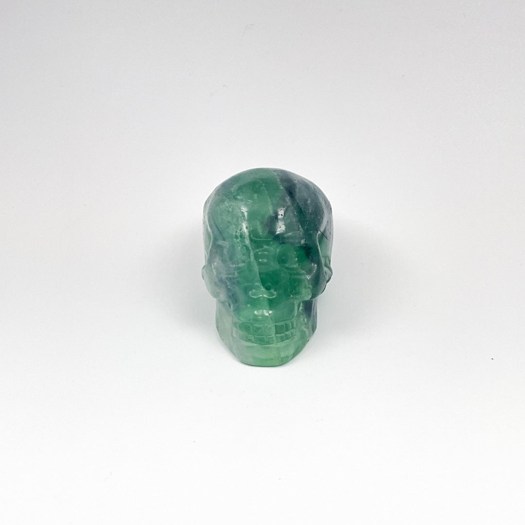 Carved Fluorite Skull-Rocks and Gems Canada