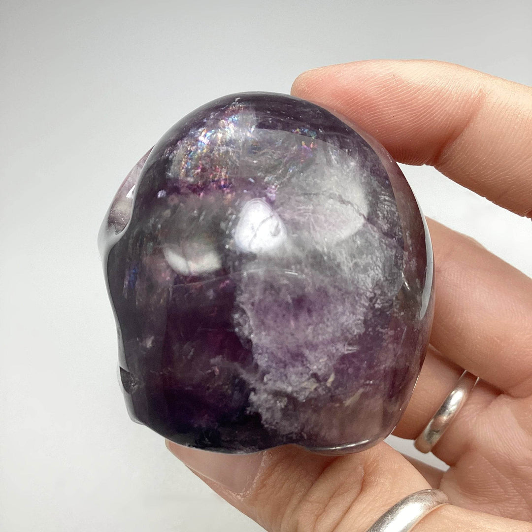 Carved Fluorite Skull-Rocks and Gems Canada