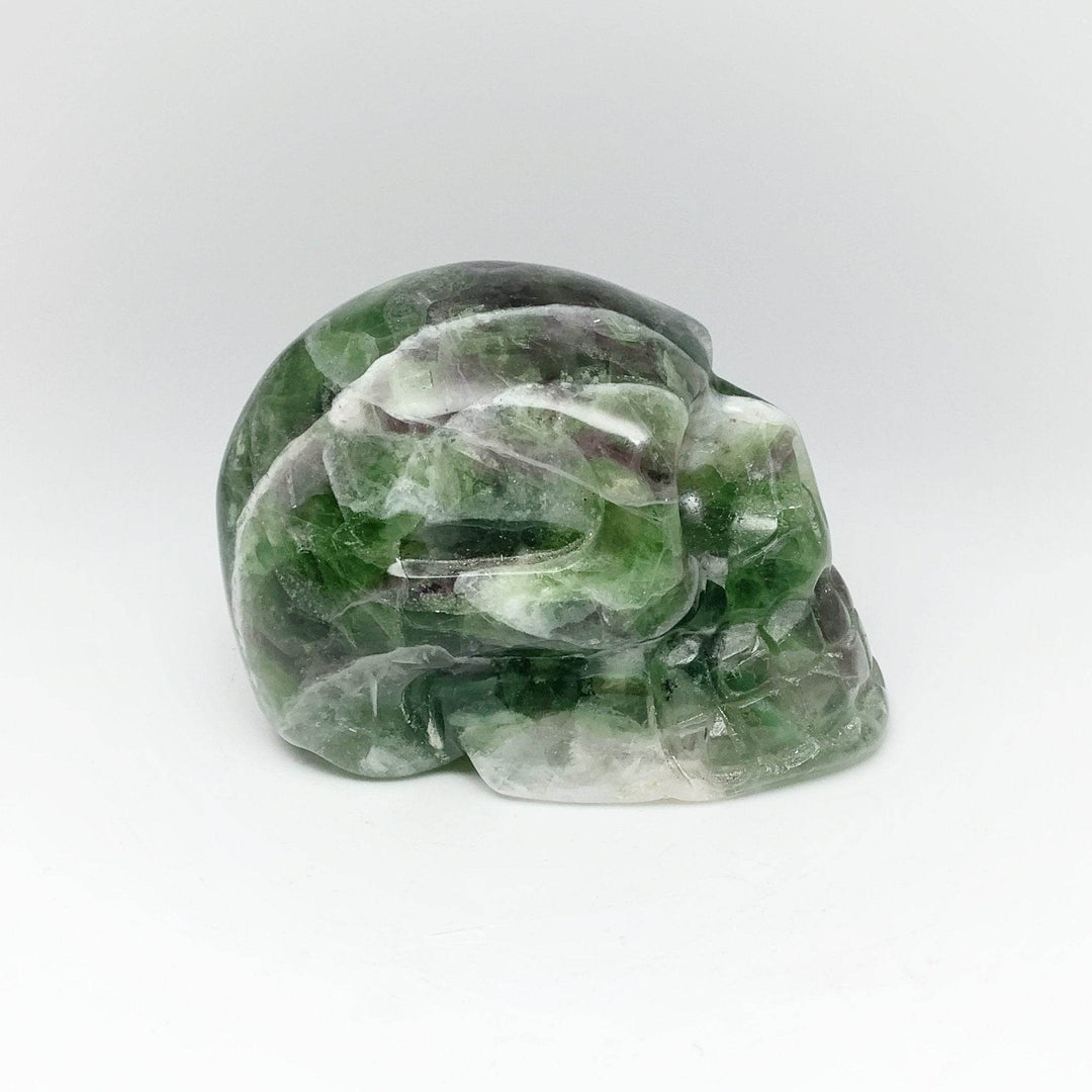 Carved Fluorite Skull-Rocks and Gems Canada