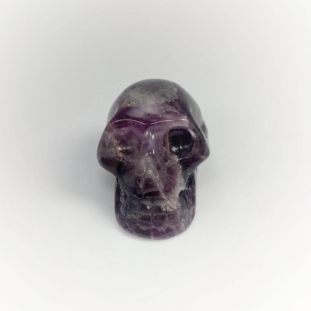 Carved Fluorite Skull-Rocks and Gems Canada