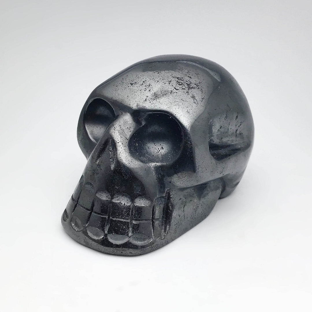 Carved Hematite Skull-Rocks and Gems Canada