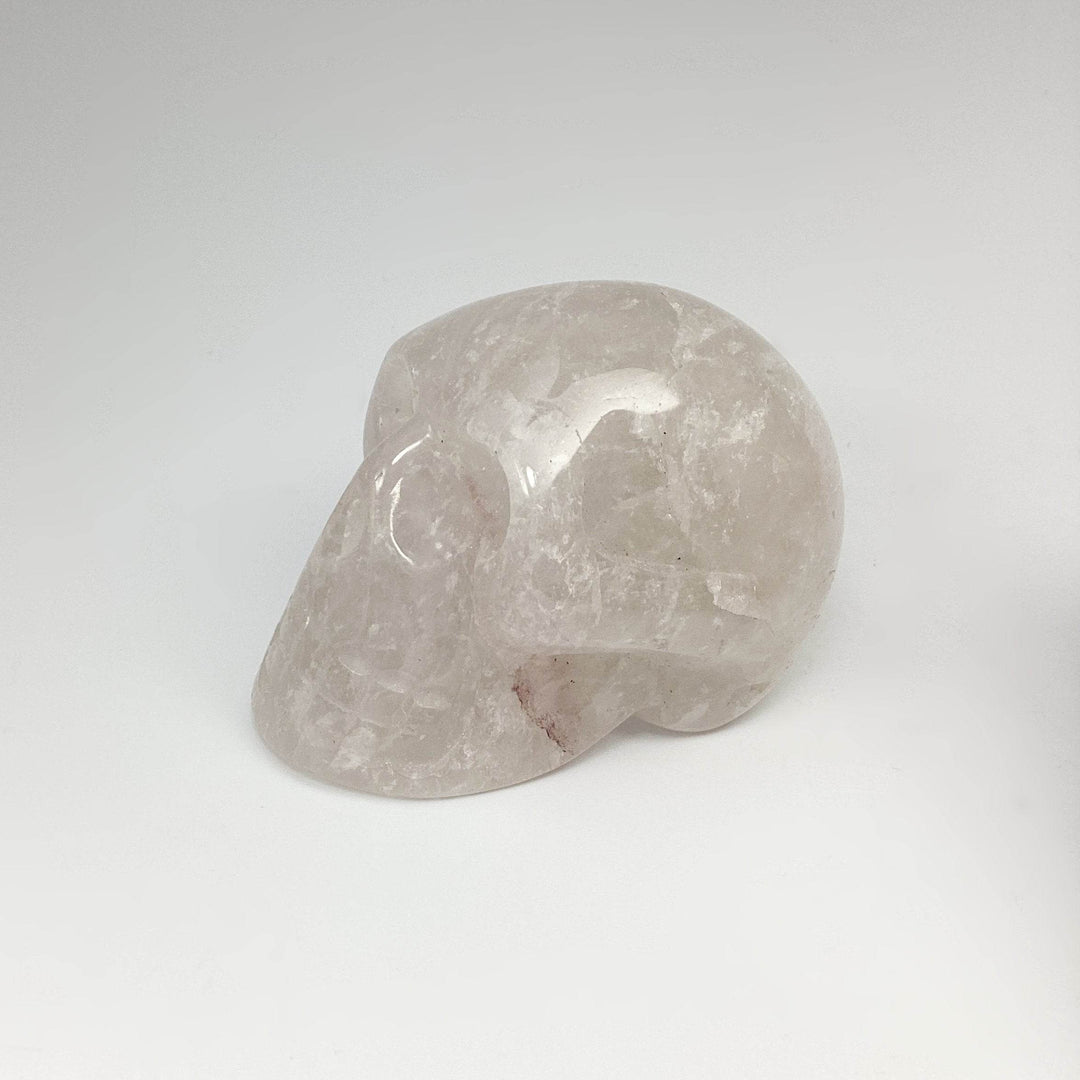 Carved Quartz Crystal Skull-Rocks and Gems Canada