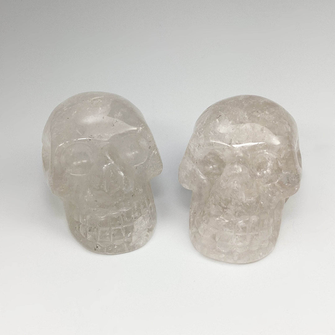 Carved Quartz Crystal Skull-Rocks and Gems Canada