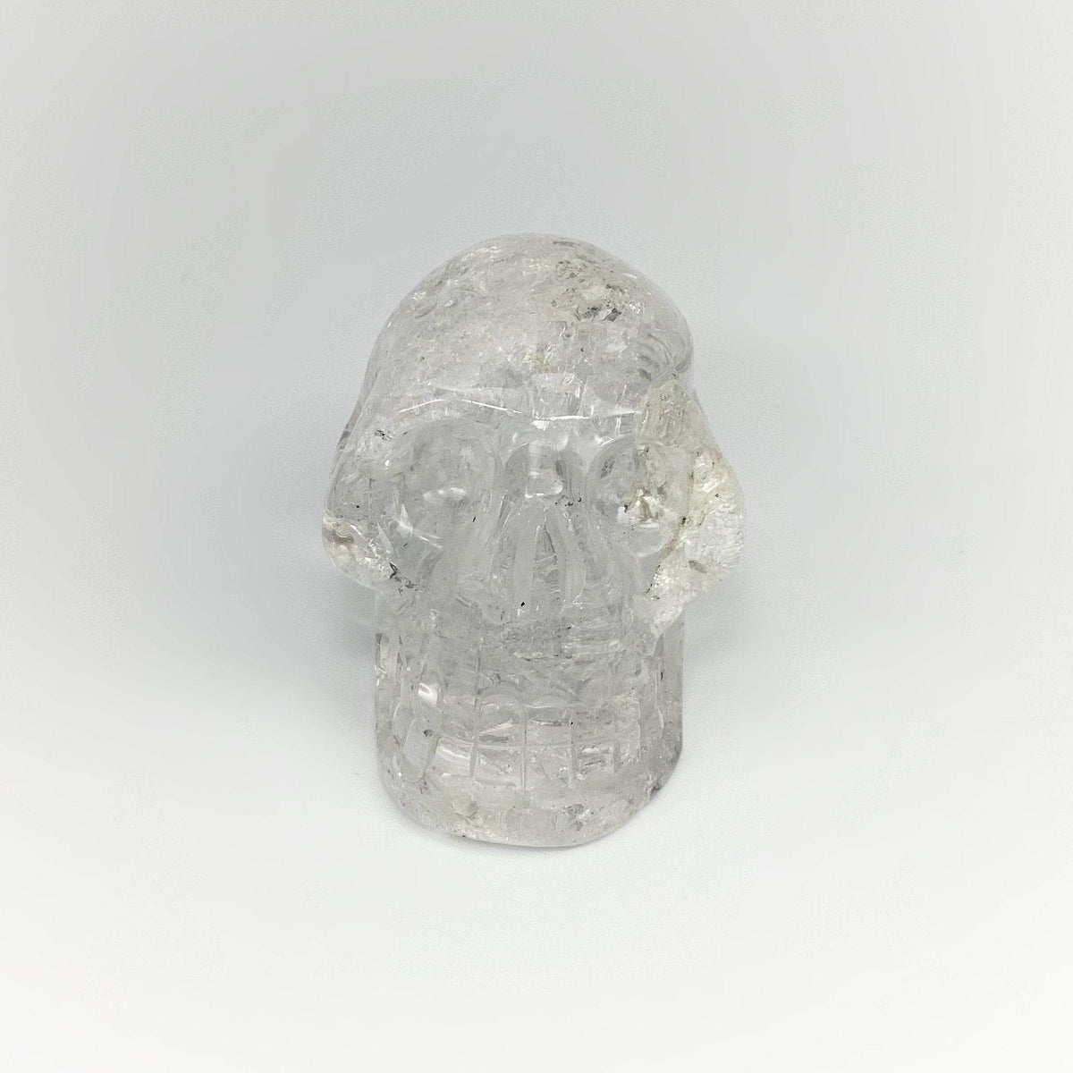 Carved Quartz Crystal Skull-Rocks and Gems Canada
