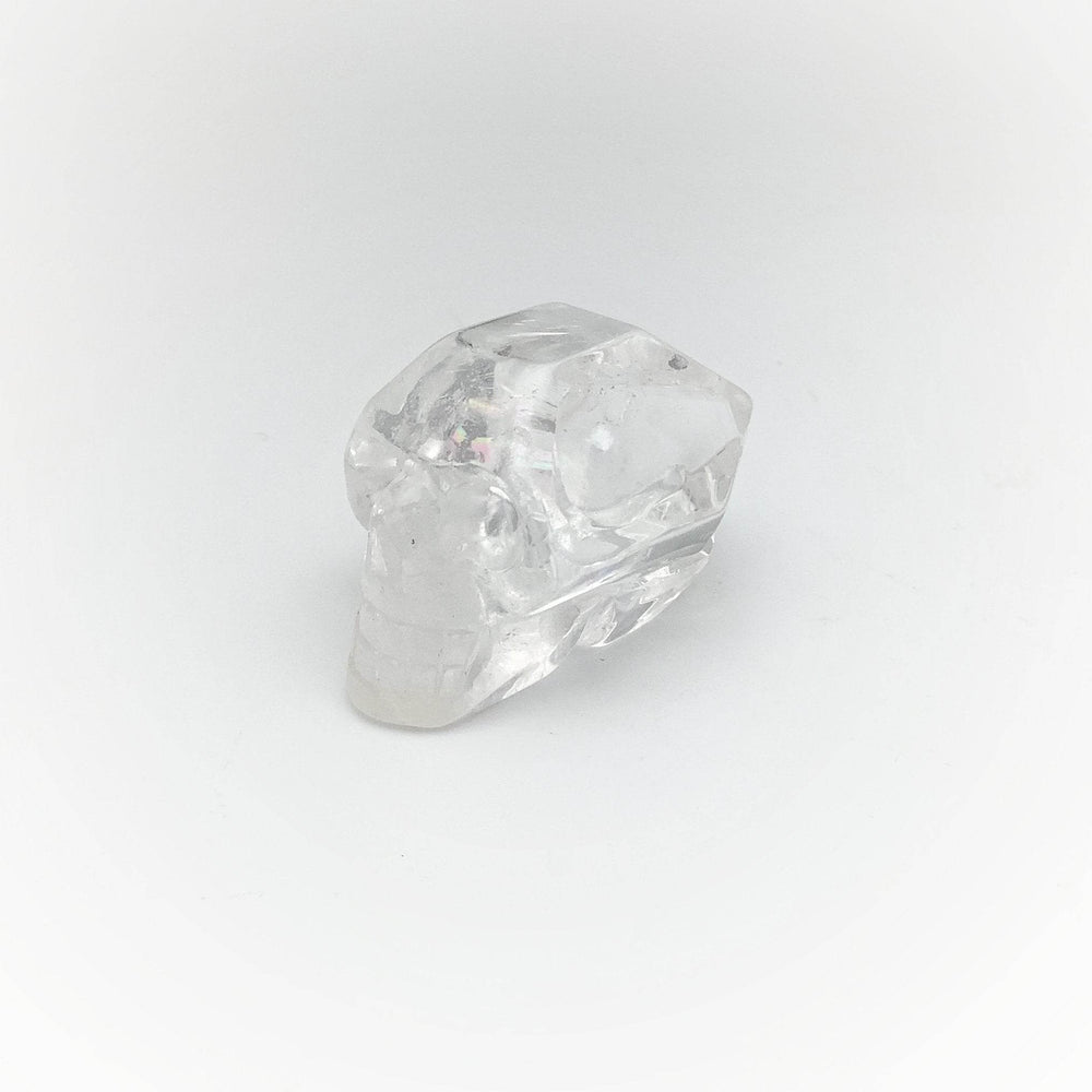 Carved Quartz Point Crystal Skull-Rocks and Gems Canada