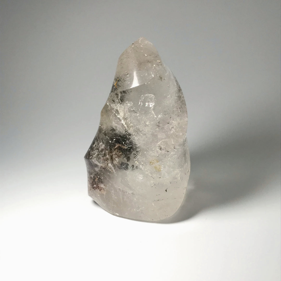 Carved Lodalite Quartz Flame - Rocks and Gems Canada