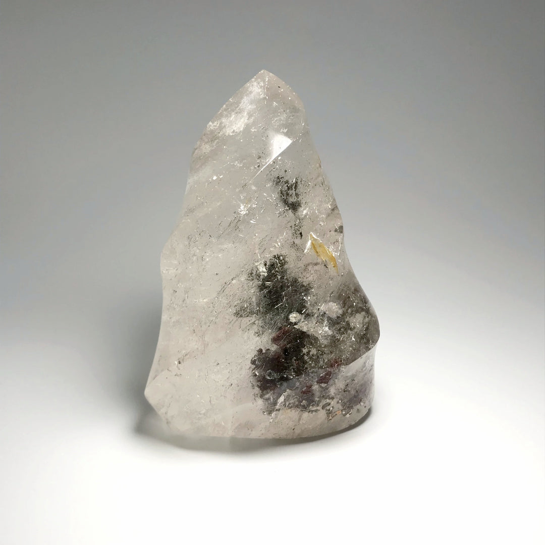 Carved Lodalite Quartz Flame - Rocks and Gems Canada