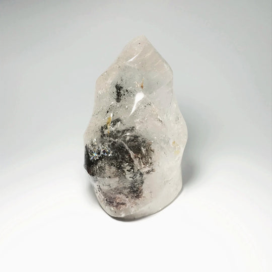 Carved Lodalite Quartz Flame - Rocks and Gems Canada