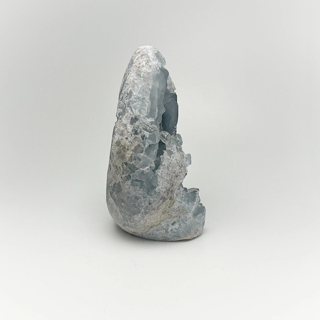 Celestite Stand Up Geode - Rocks and Gems Canada