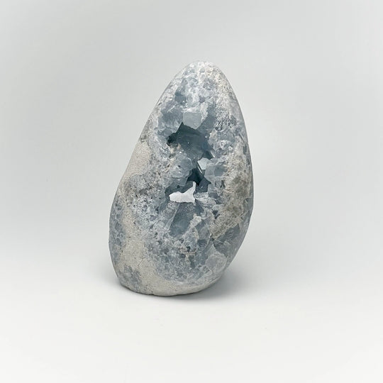 Celestite Stand Up Geode - Rocks and Gems Canada