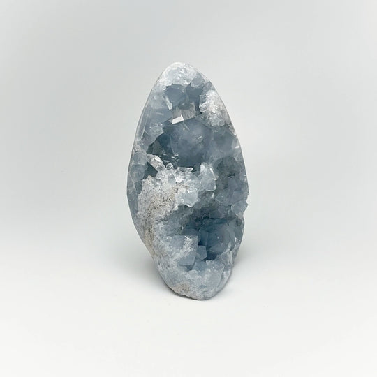 Celestite Stand Up Geode - Rocks and Gems Canada