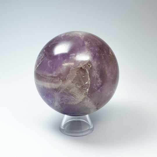 Chevron Amethyst Sphere-Rocks and Gems Canada