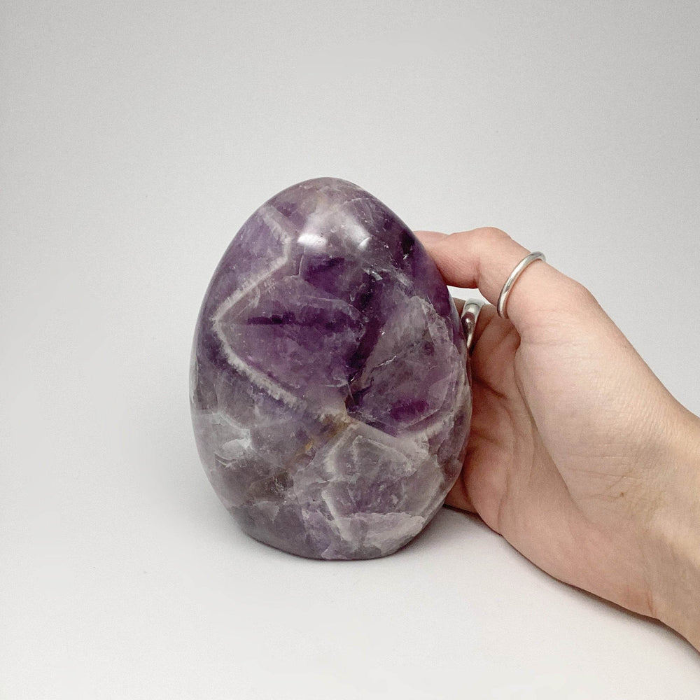Chevron Amethyst Stand Up-Rocks and Gems Canada
