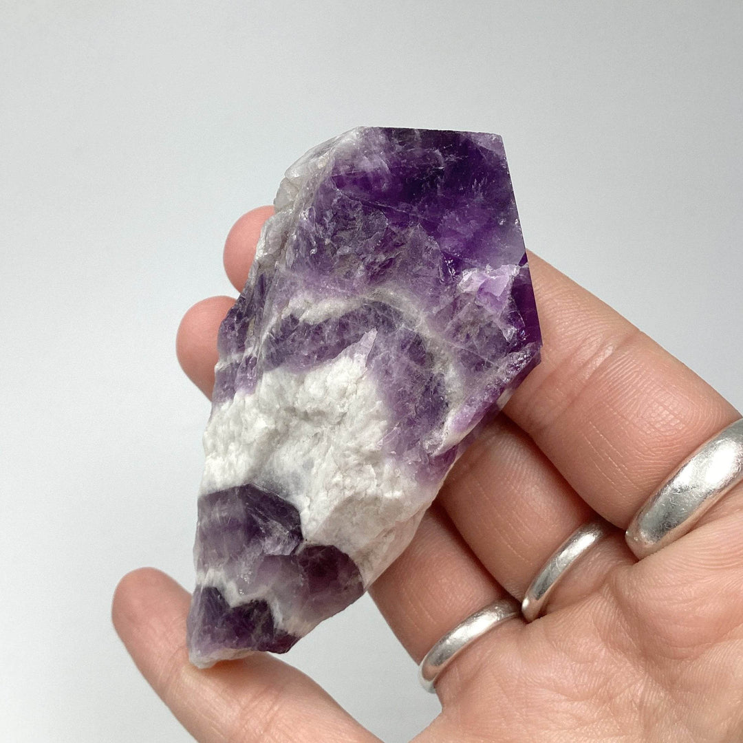 Chevron Amethyst Scepter – Rocks and Gems Canada