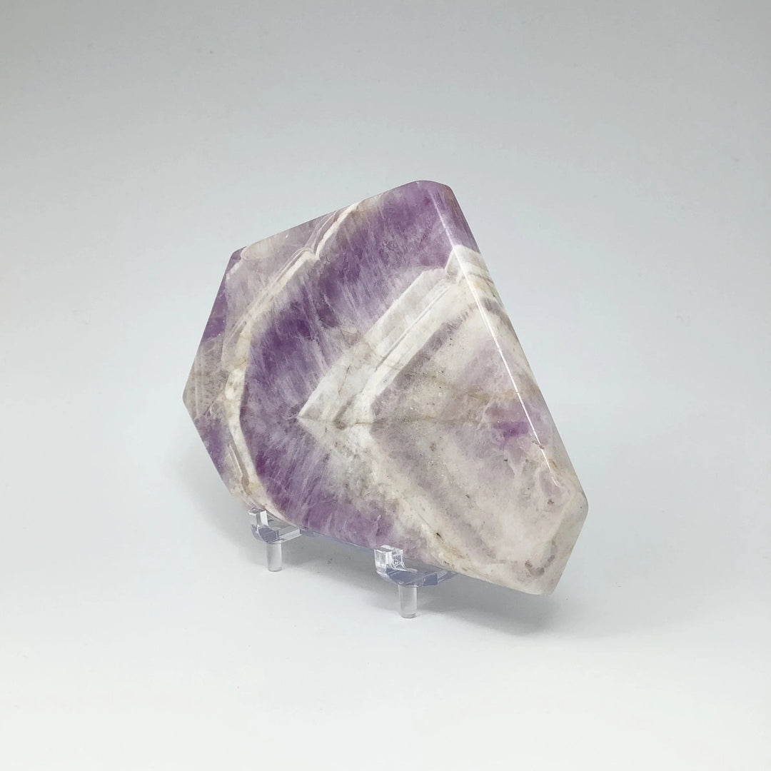 Chevron Amethyst Slice - Rocks and Gems Canada
