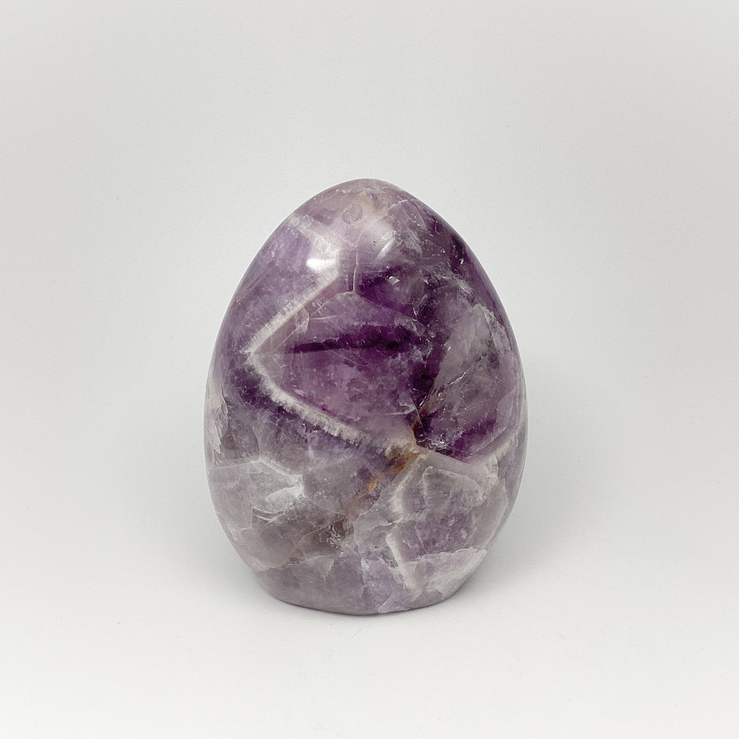 Chevron Amethyst Stand Up - Rocks and Gems Canada