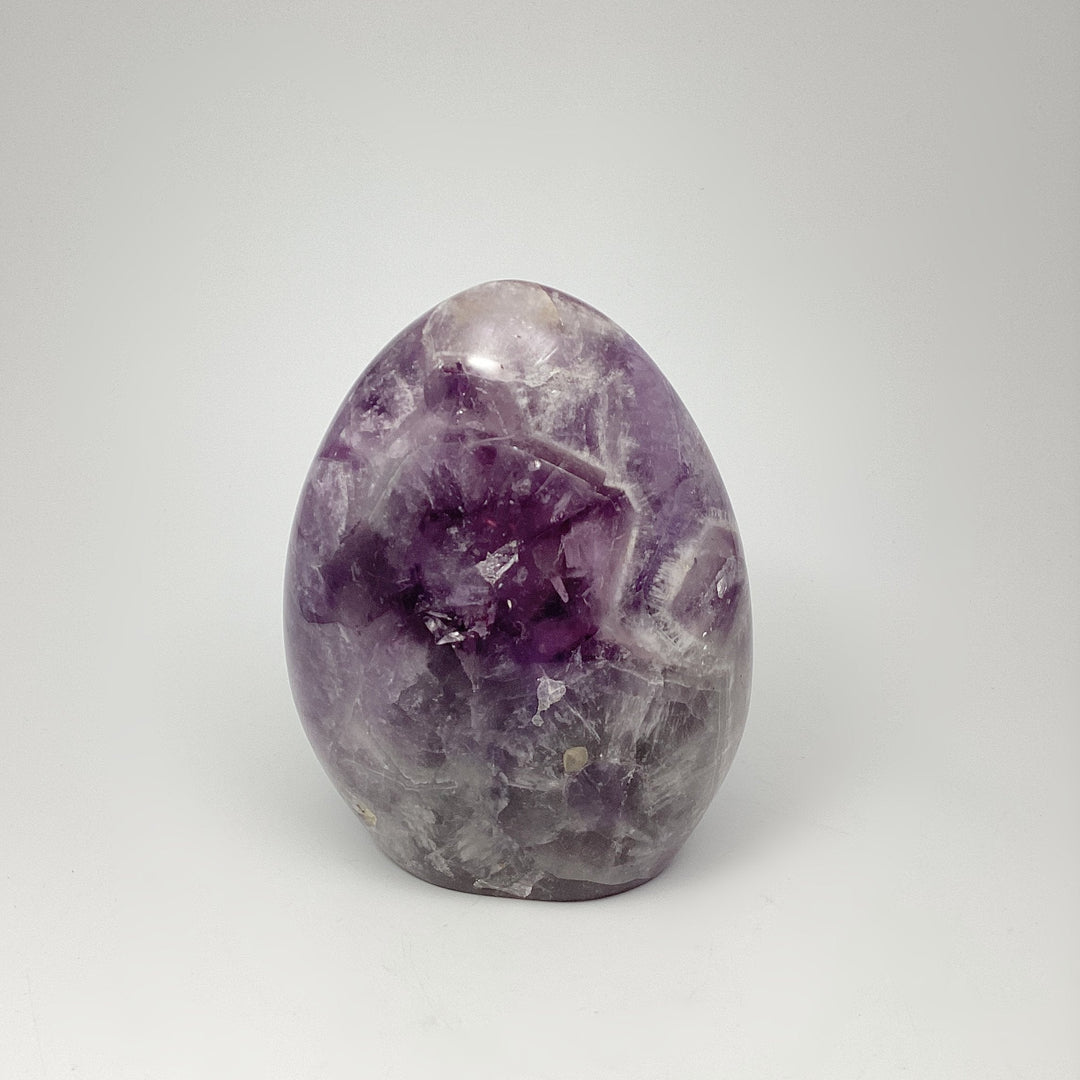 Chevron Amethyst Stand Up - Rocks and Gems Canada