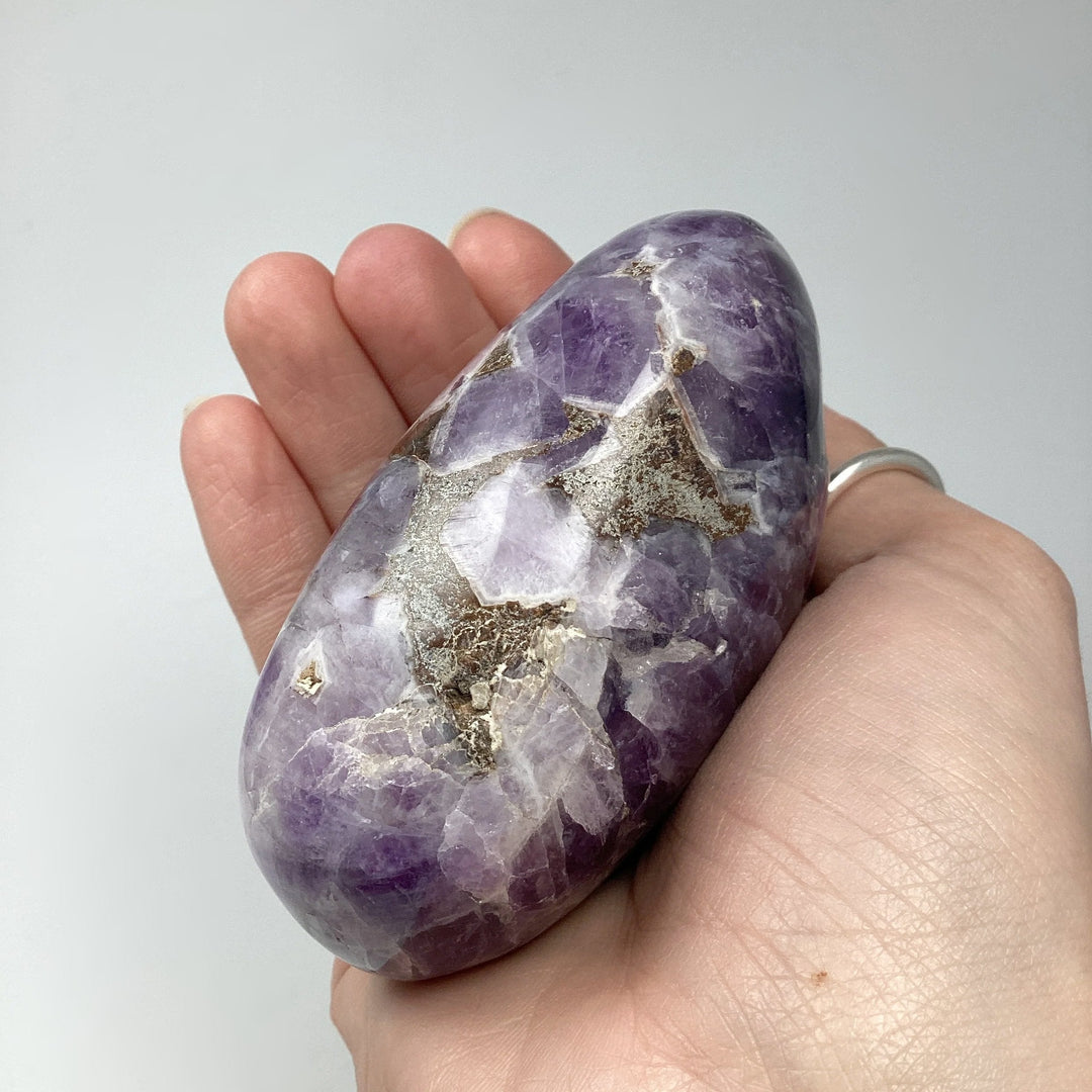 Chevron Amethyst Tumble - Rocks and Gems Canada