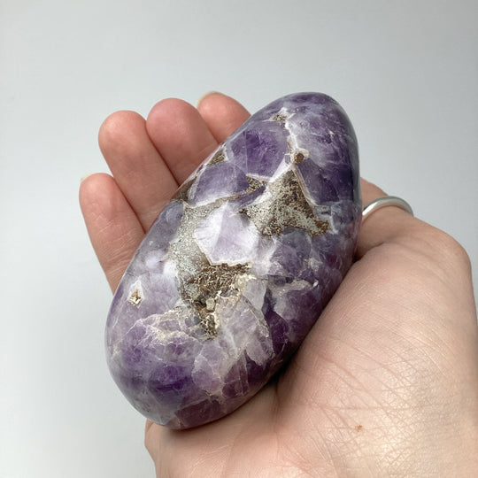 Chevron Amethyst Tumble - Rocks and Gems Canada