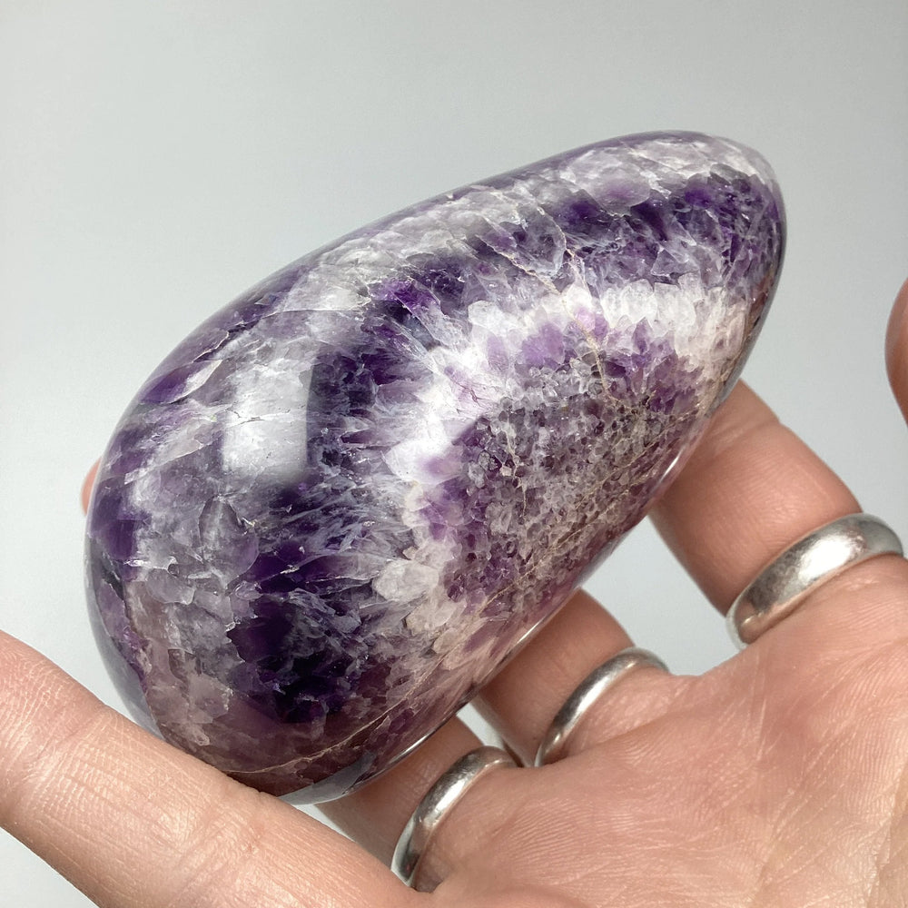 Chevron Amethyst Tumble - Rocks and Gems Canada