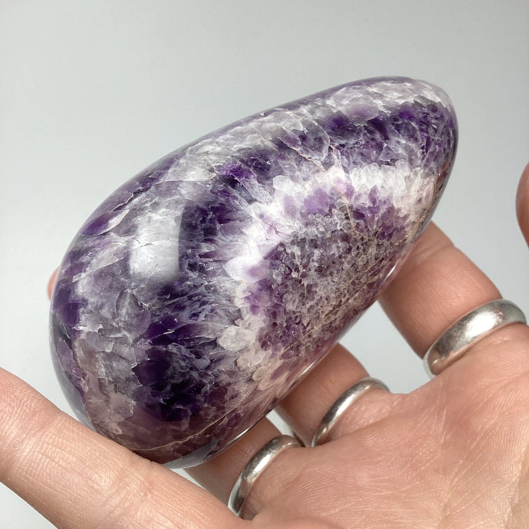 Chevron Amethyst Tumble - Rocks and Gems Canada