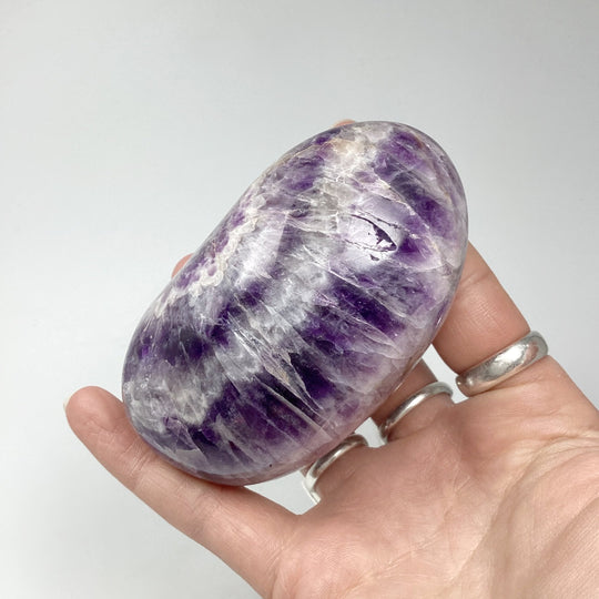 Chevron Amethyst Tumble - Rocks and Gems Canada