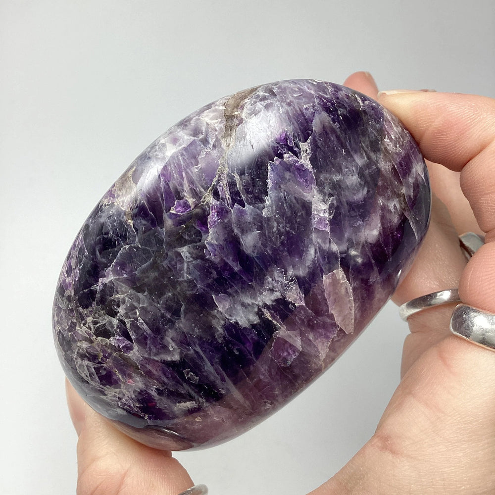 Chevron Amethyst Tumble - Rocks and Gems Canada