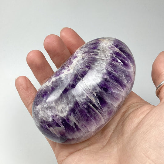 Chevron Amethyst Tumble - Rocks and Gems Canada