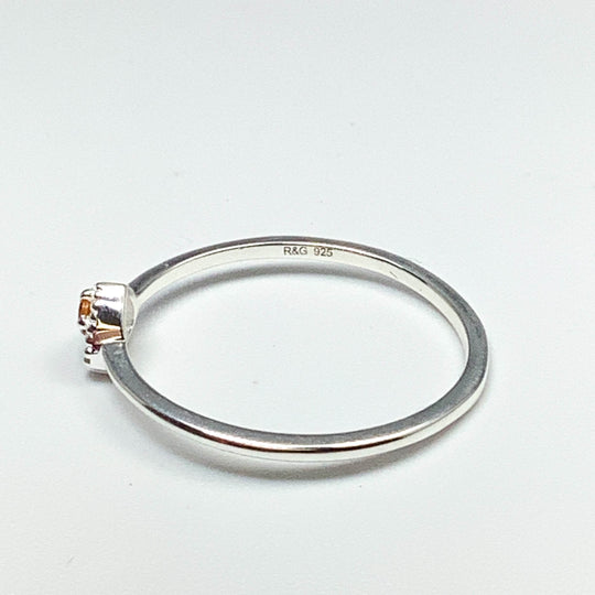 Citrine Heart Ring-Rocks and Gems Canada