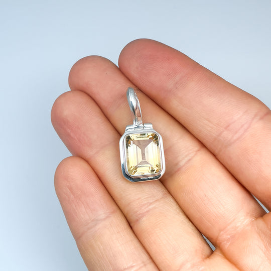 Citrine Pendant-Rocks and Gems Canada
