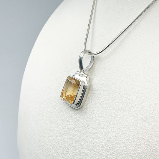 Citrine Pendant-Rocks and Gems Canada