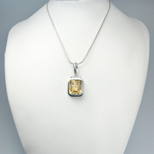 Citrine Pendant-Rocks and Gems Canada