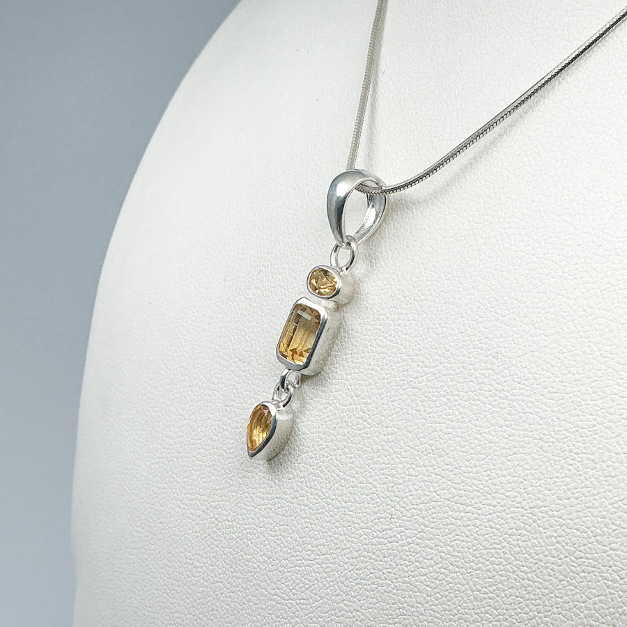Citrine Pendant-Rocks and Gems Canada