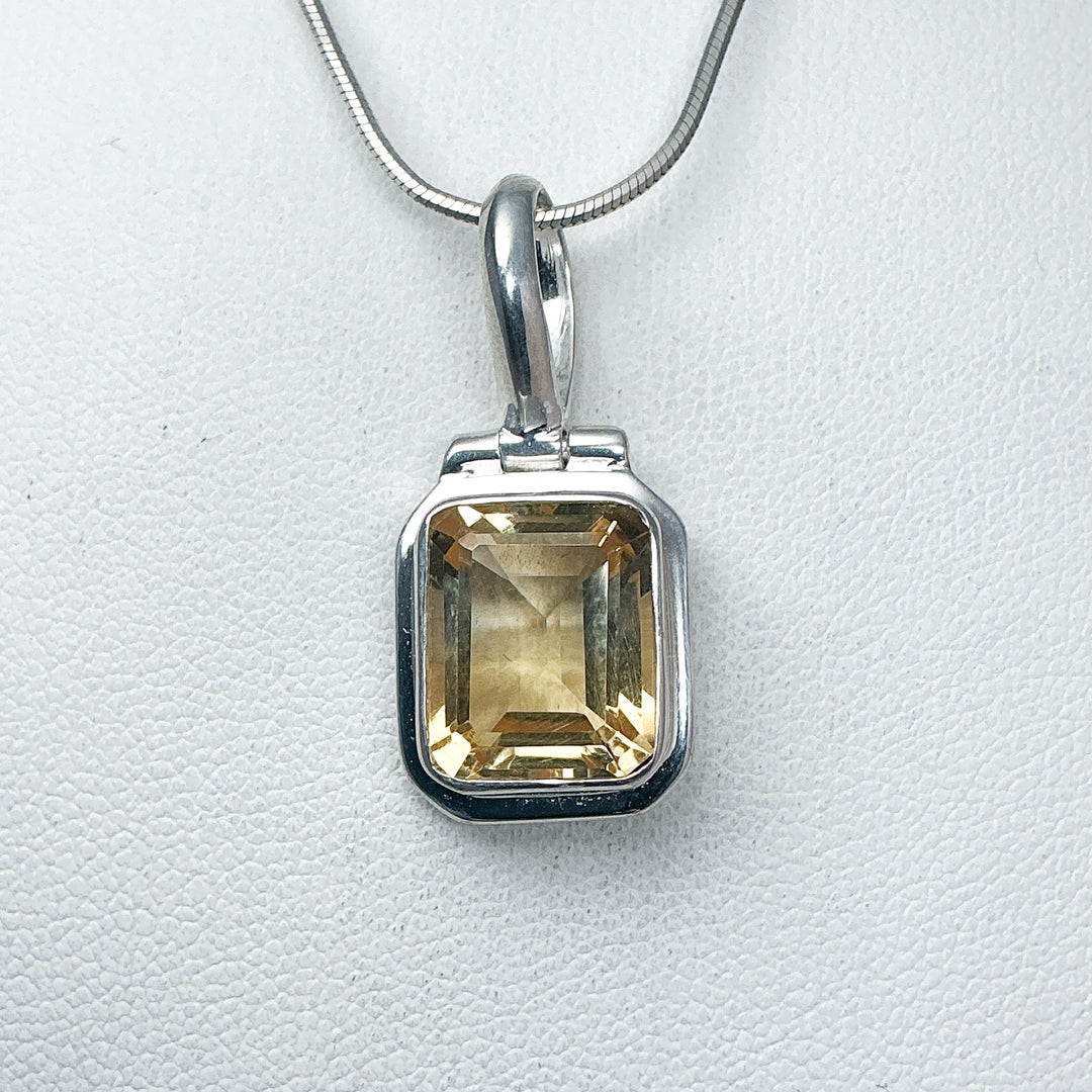 Citrine Pendant-Rocks and Gems Canada