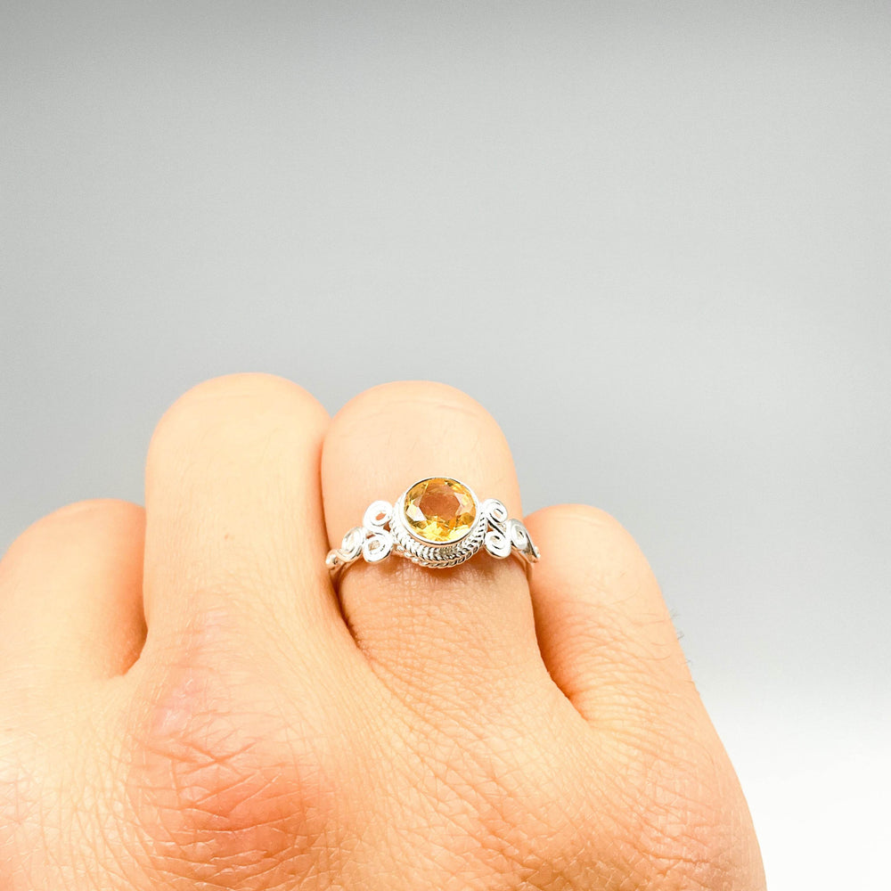 Citrine Ring-Rocks and Gems Canada