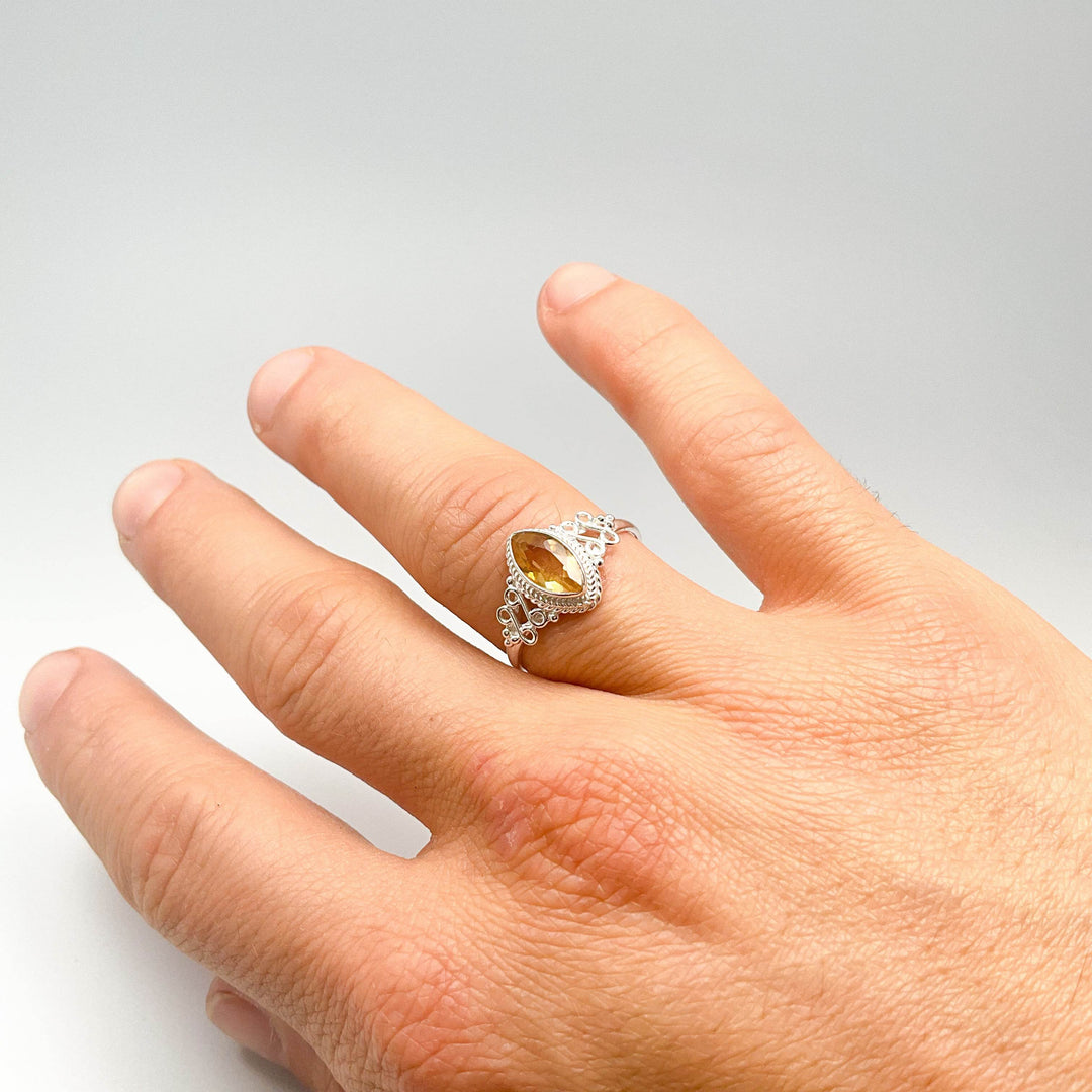 Citrine Ring-Rocks and Gems Canada