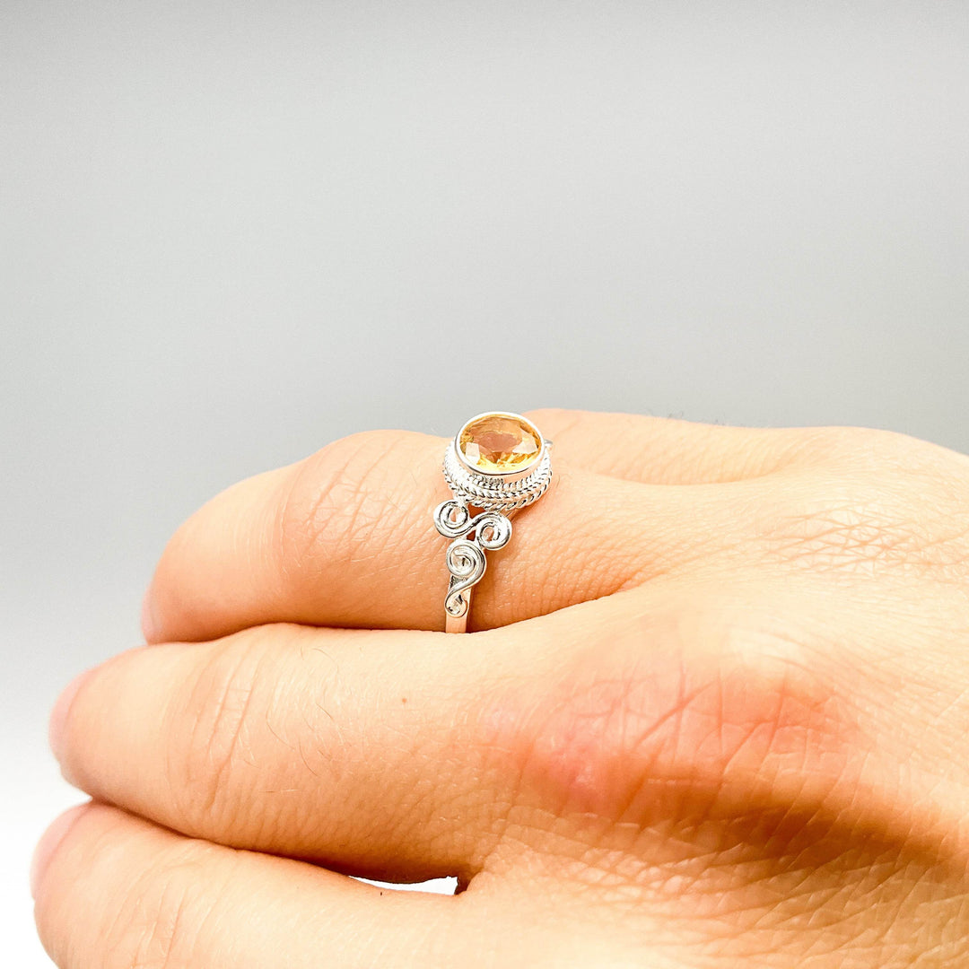 Citrine Ring-Rocks and Gems Canada