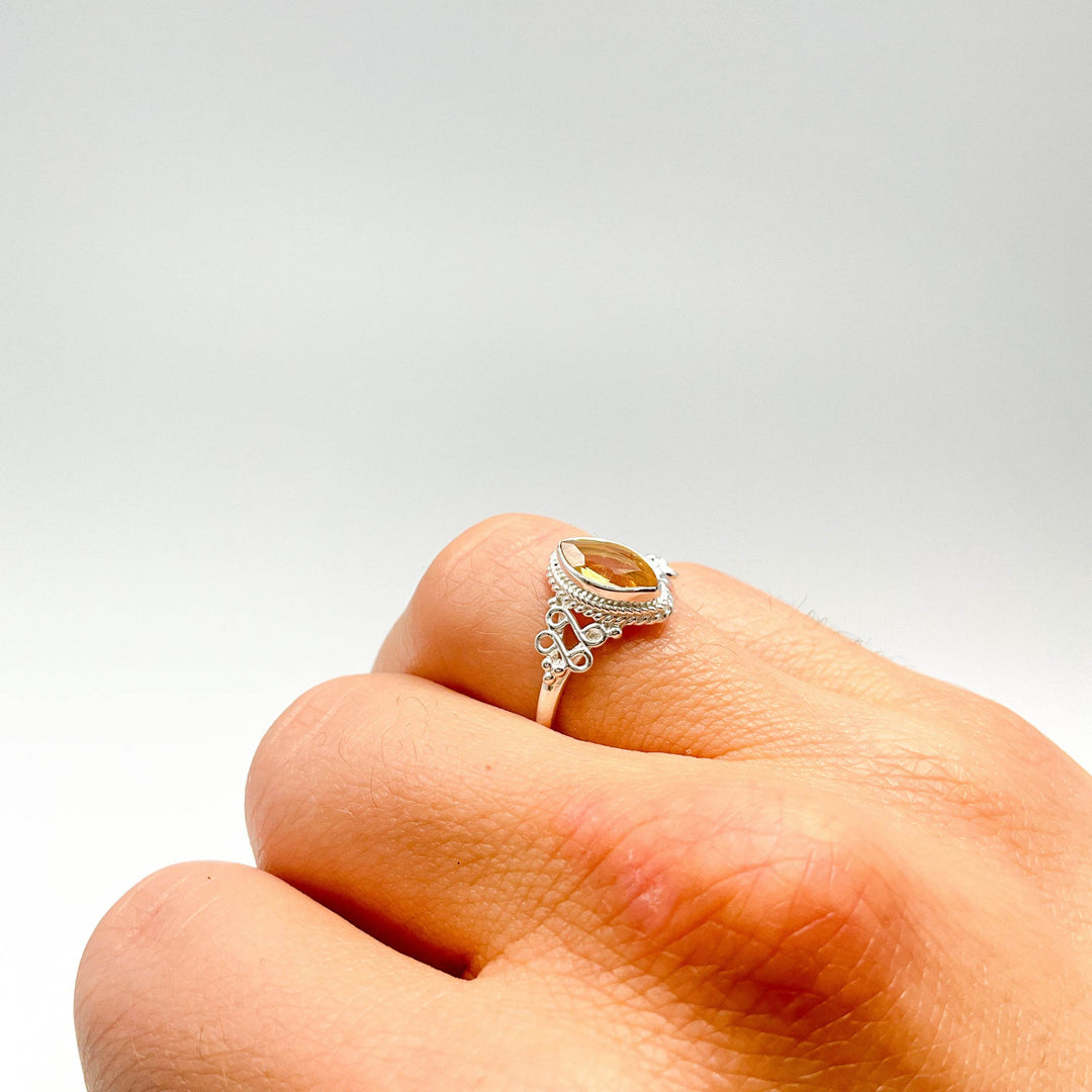 Citrine Ring-Rocks and Gems Canada