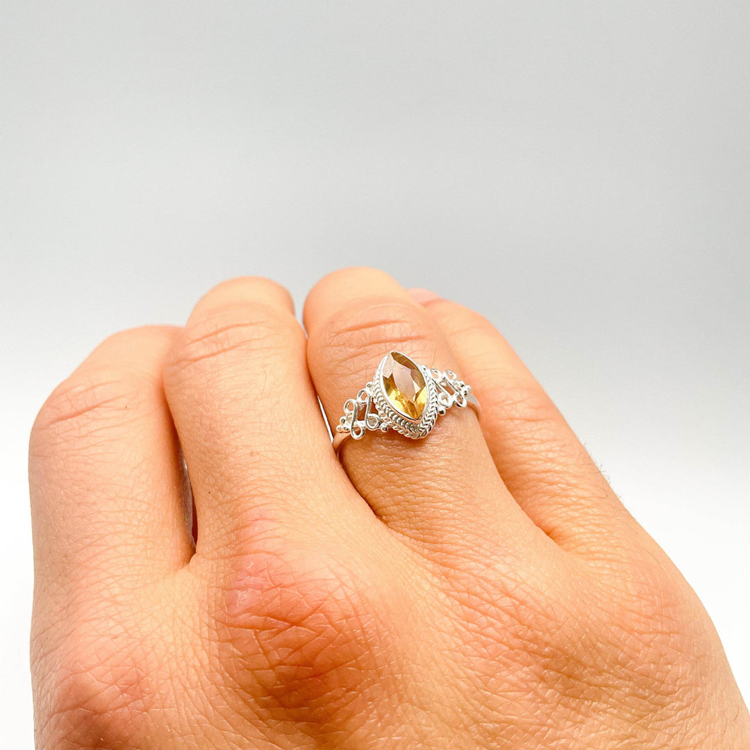 Citrine Ring-Rocks and Gems Canada