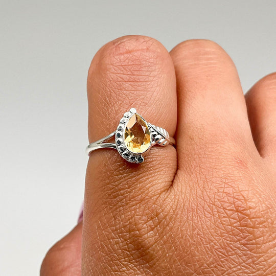 Citrine Ring-Rocks and Gems Canada