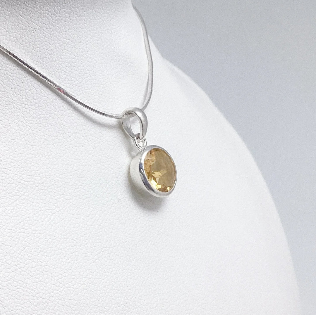 Citrine Pendant - Rocks and Gems Canada