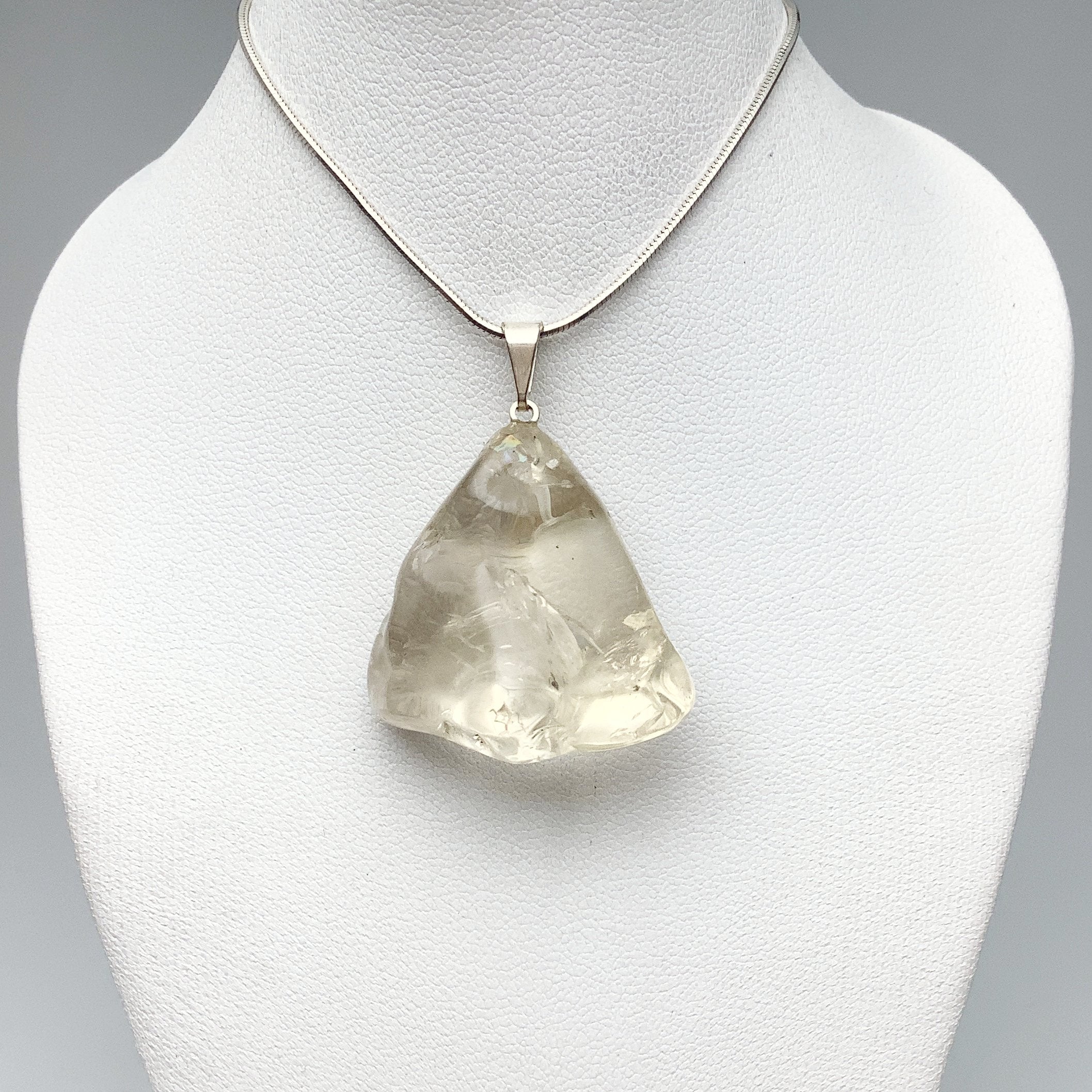 Citrine Tumble Pendant - Rocks and Gems Canada