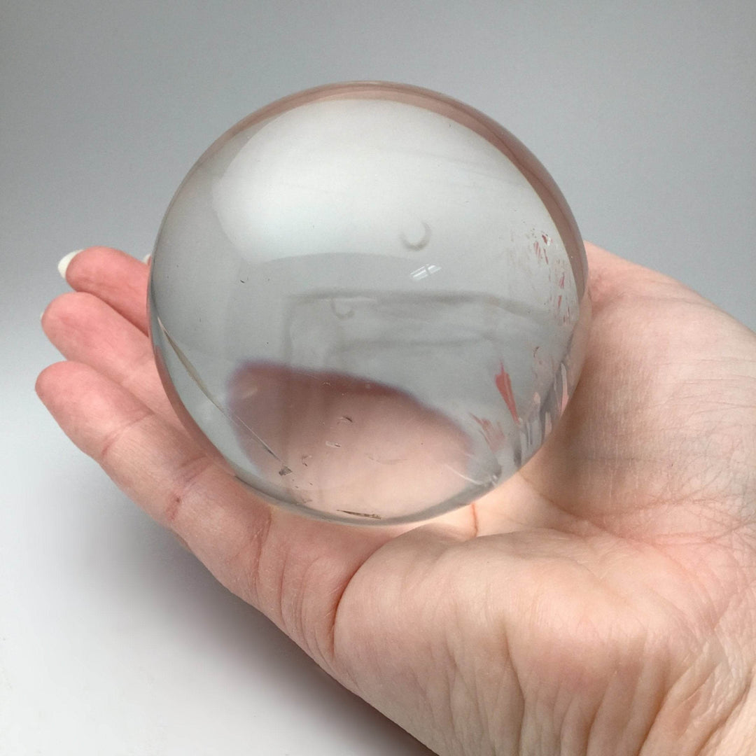 Clear Quartz Sphere-Rocks and Gems Canada